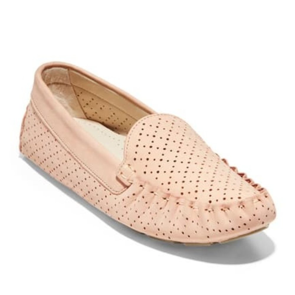 BNWT Cole Haan Eveyly Perforated Leather Driver